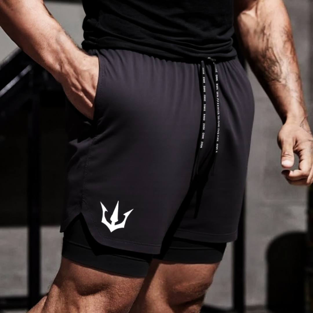 Short Hombre PRO NEGRO + MALLA