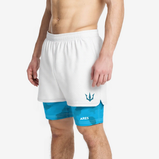 SHORT PRO BLANCO + MALLA