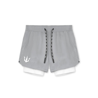 Short Hombre PRO GRIS + MALLA