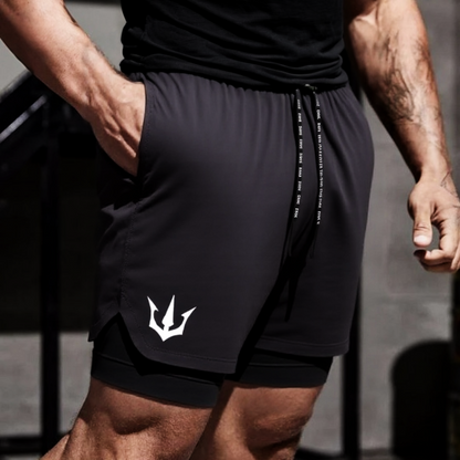 Short Hombre PRO NEGRO + MALLA